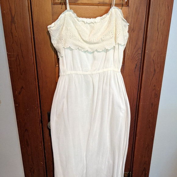 Comptoir Des Cotonniers Designer Cotton Lace Dress - Picture 2 of 5